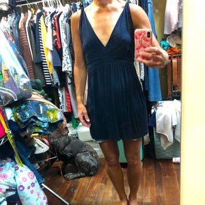 Banana republic brand women’s navy blue tunic top